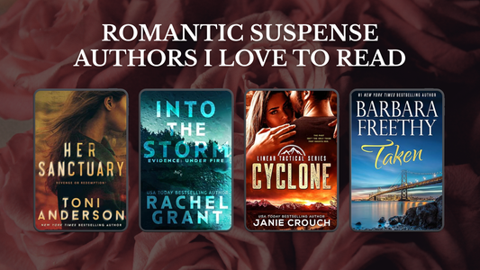 Romantic suspense authors I love to read